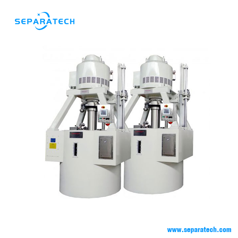 Batch centrifugal machine