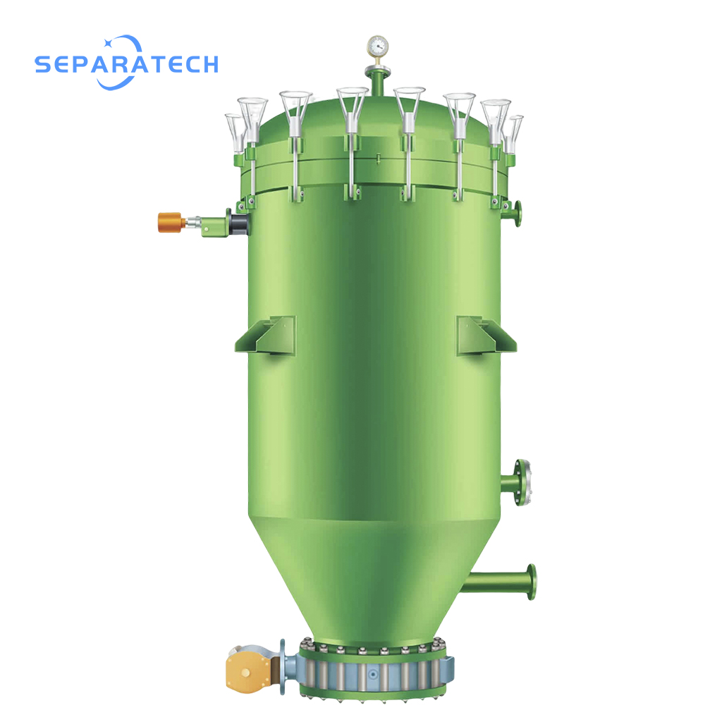 vertical pressure leaf filter