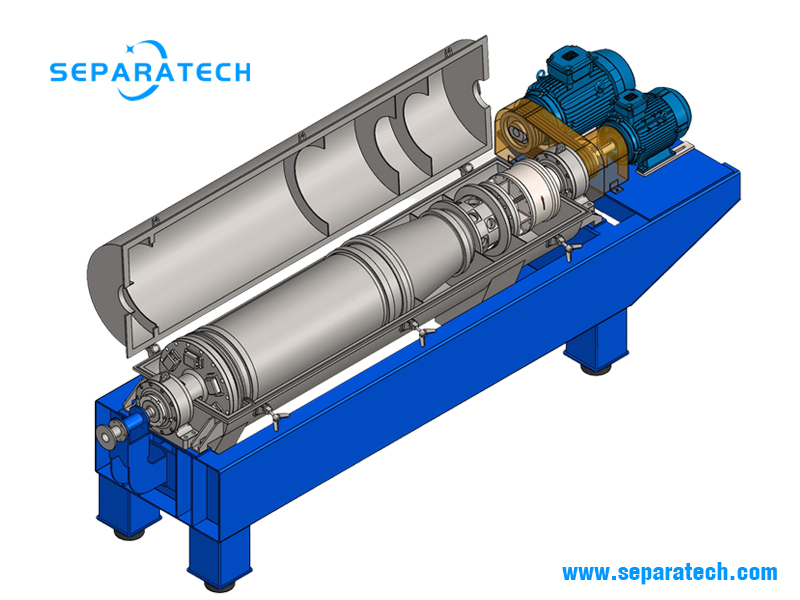 separating decanter centrifuge_3-phase decanter centrifuge