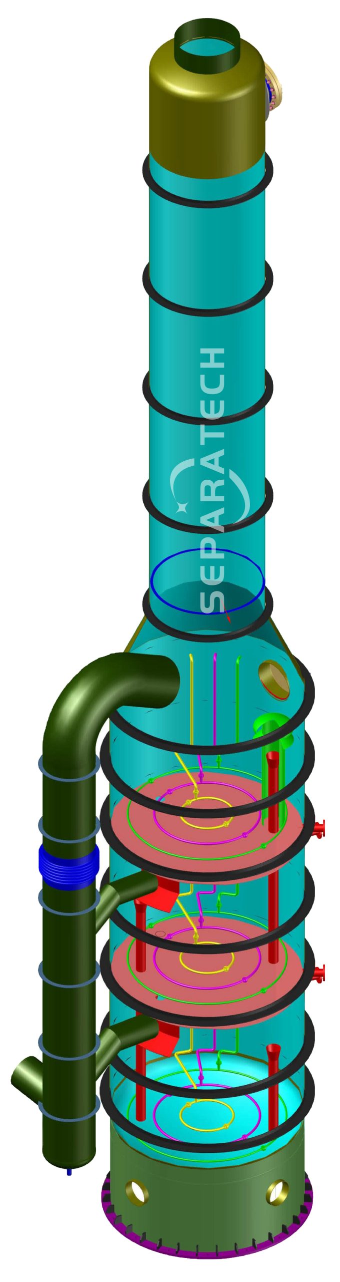 edible oil deodorizer design