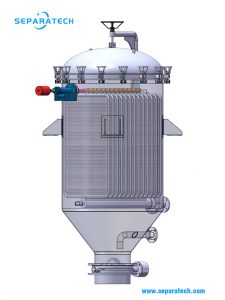alkyd resin filtration with pressure leaf filters