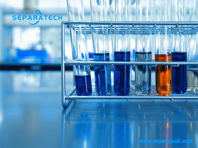 spin test in the laboratory for evaluating the centrifugal separation performance of centrifuges