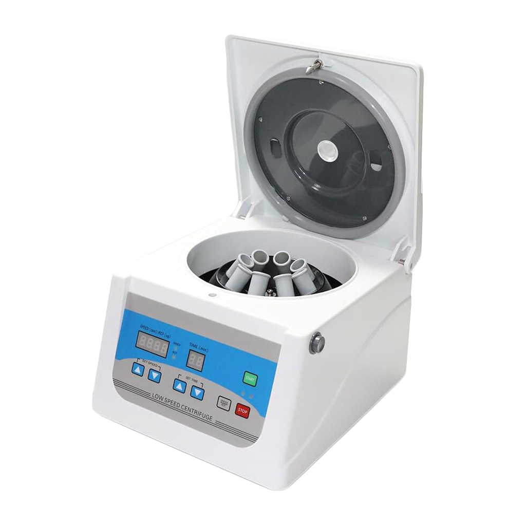 spin test with bench top centrifuge