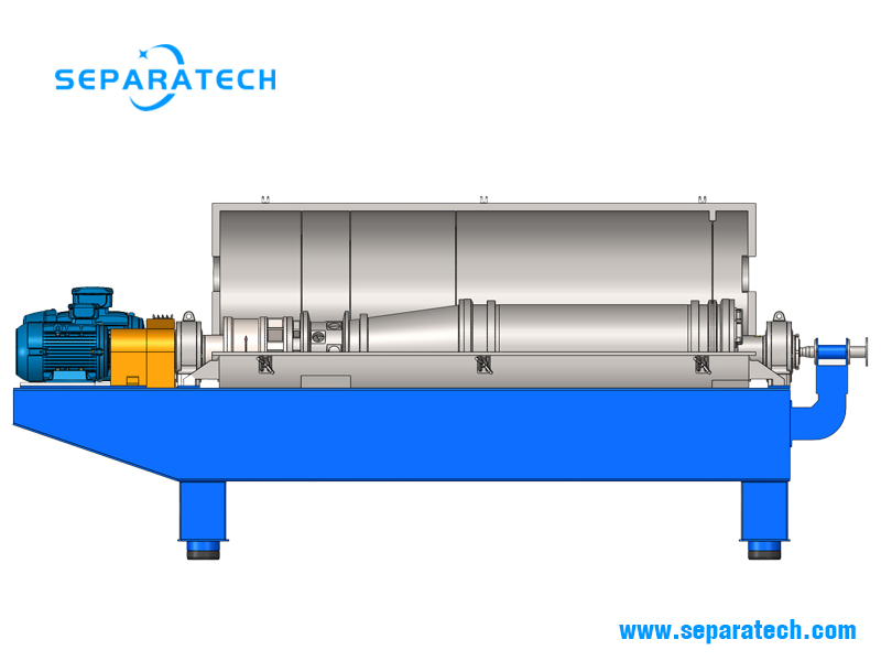 Clarifying decanter centrifuge working principle