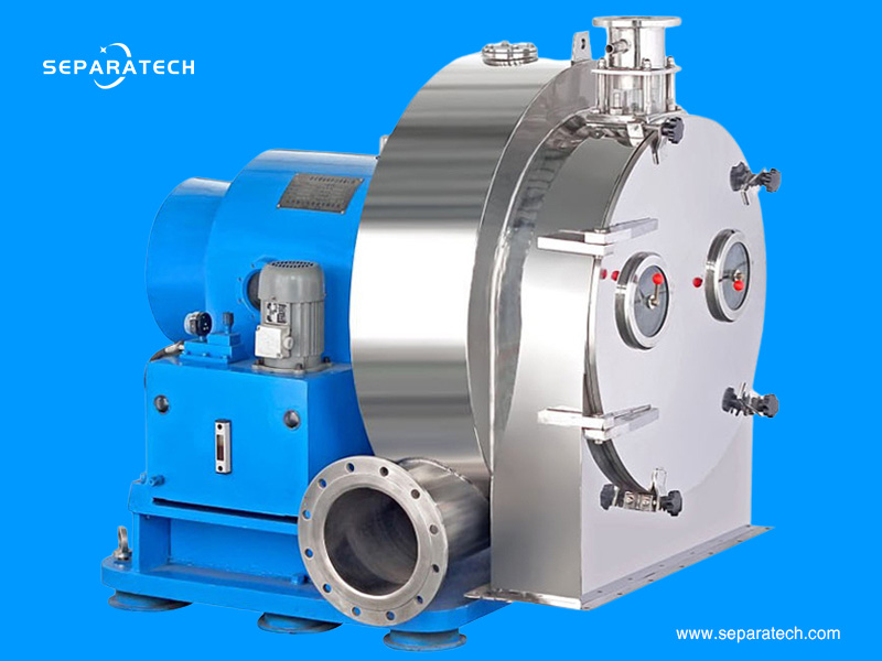 Horizontal screen scroll centrifuge