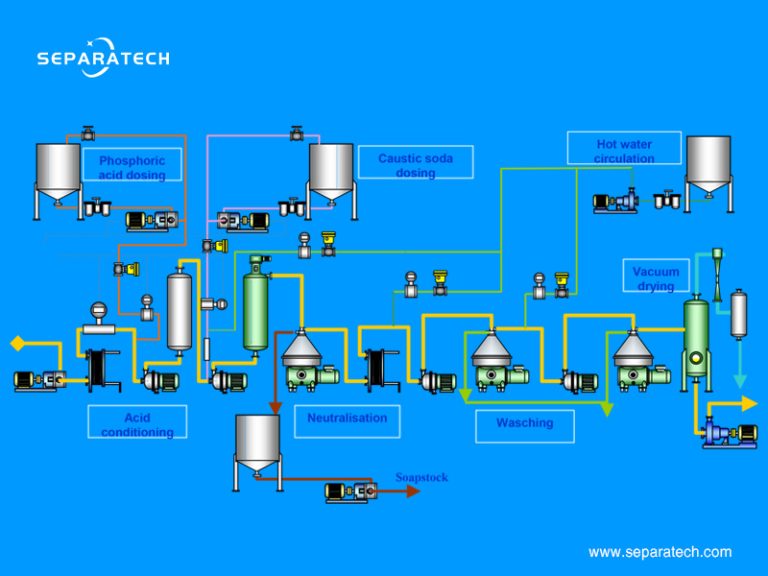 Edible Oil Refinery Plant