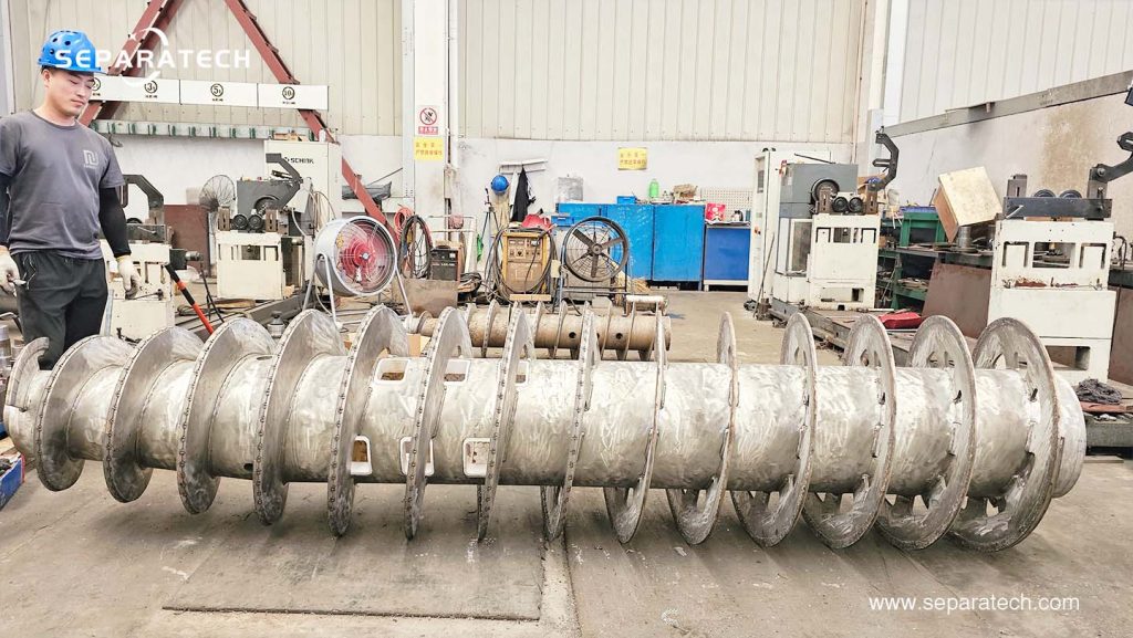 Custom Decanter Centrifuge Scroll
